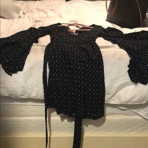 Anama USA Bell bottom sleeve dress